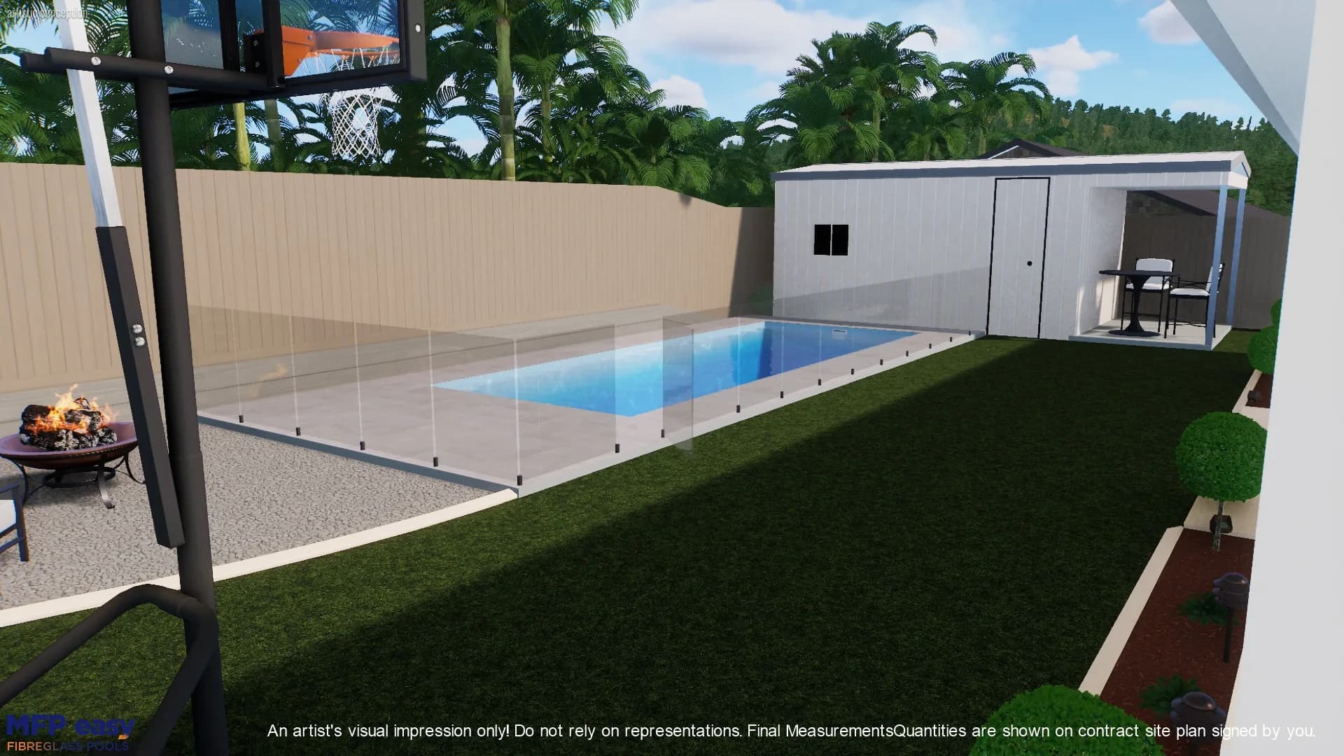 Get a Personalised 3D Render of Your Pool