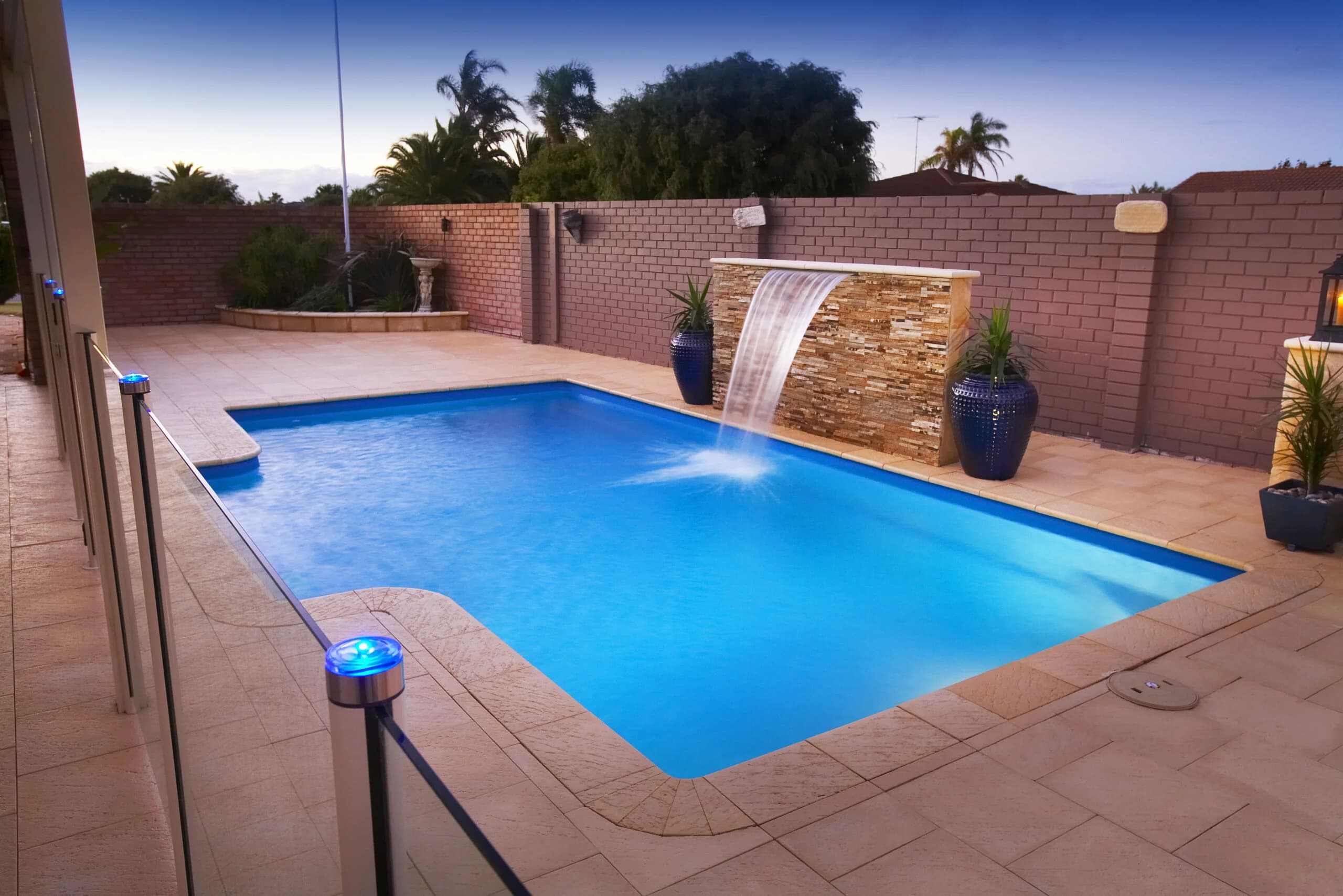 Luxury fibreglass swimming pool installation in South East Queensland